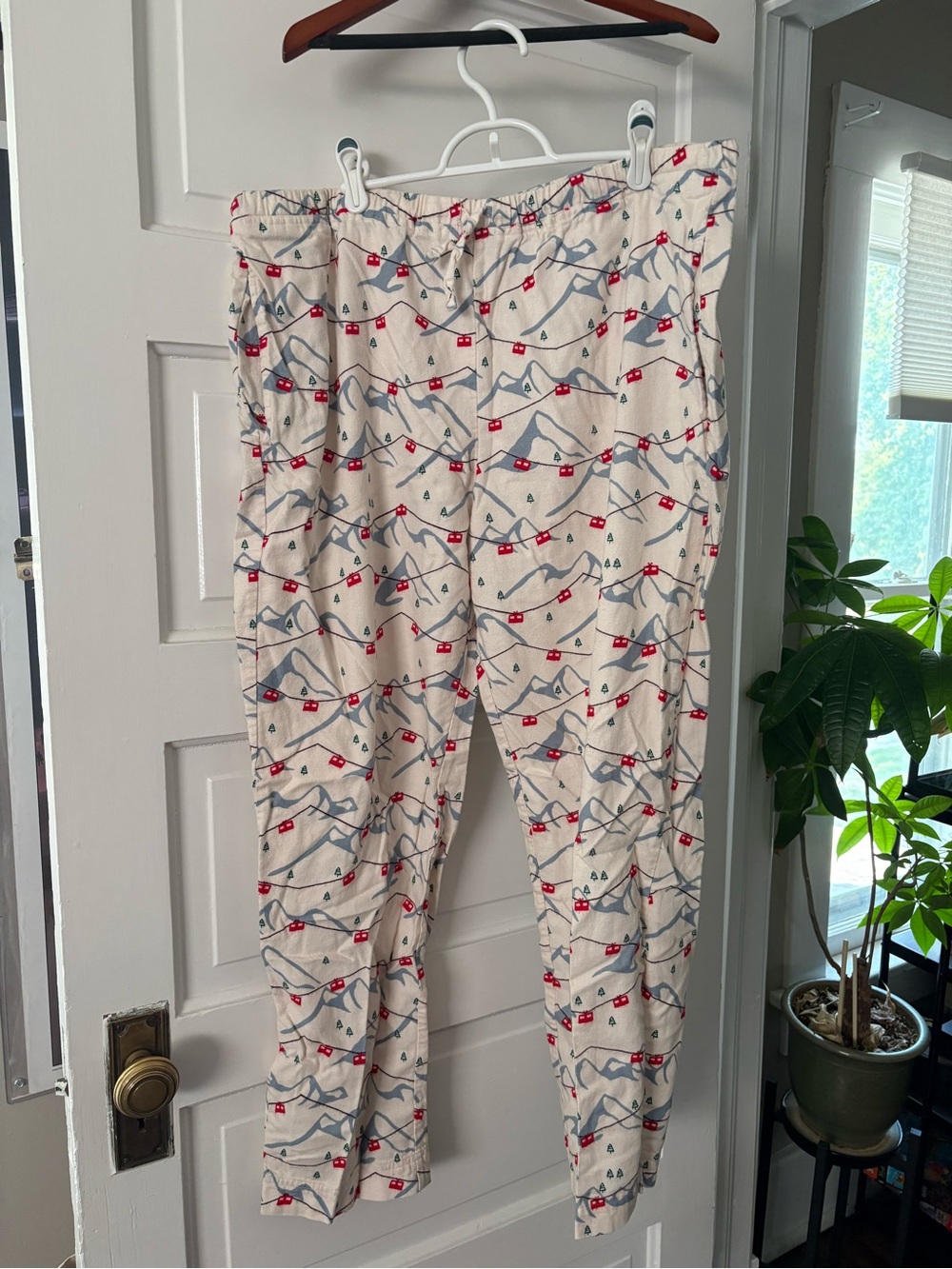 Hanna Andersson Gondola-Print Pajama Bottoms
